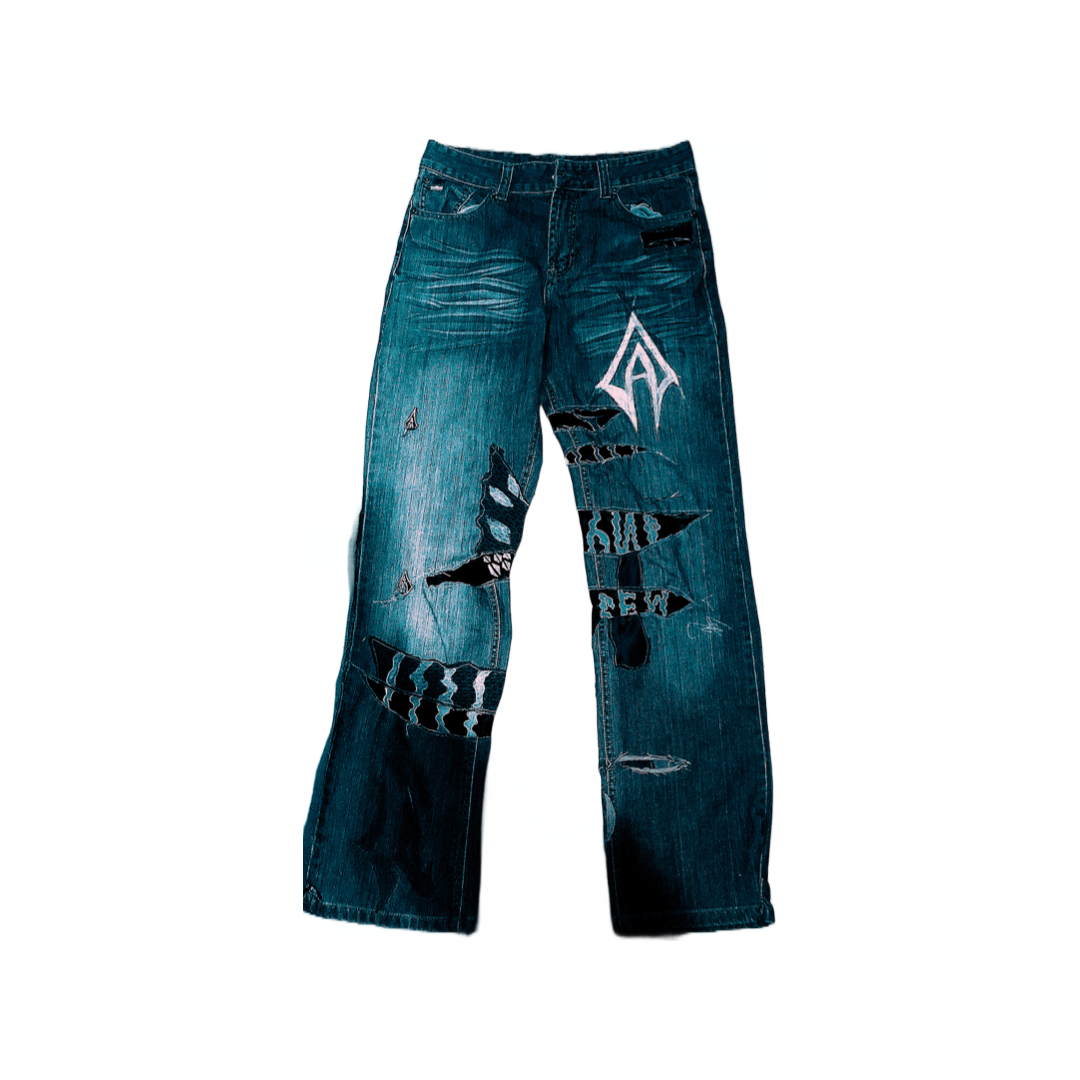 Andrew distressed jeans-Pre order