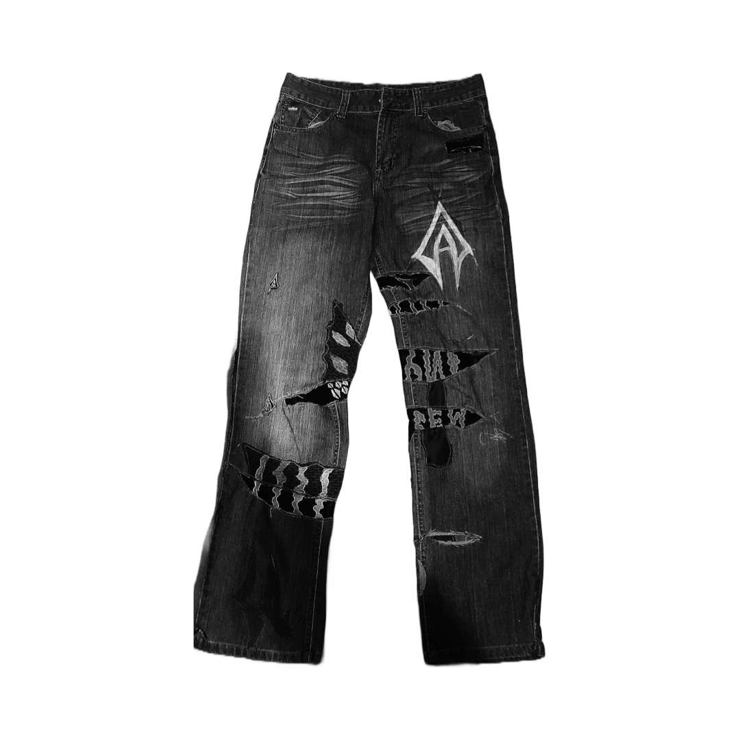 Andrew distressed jeans-Pre order